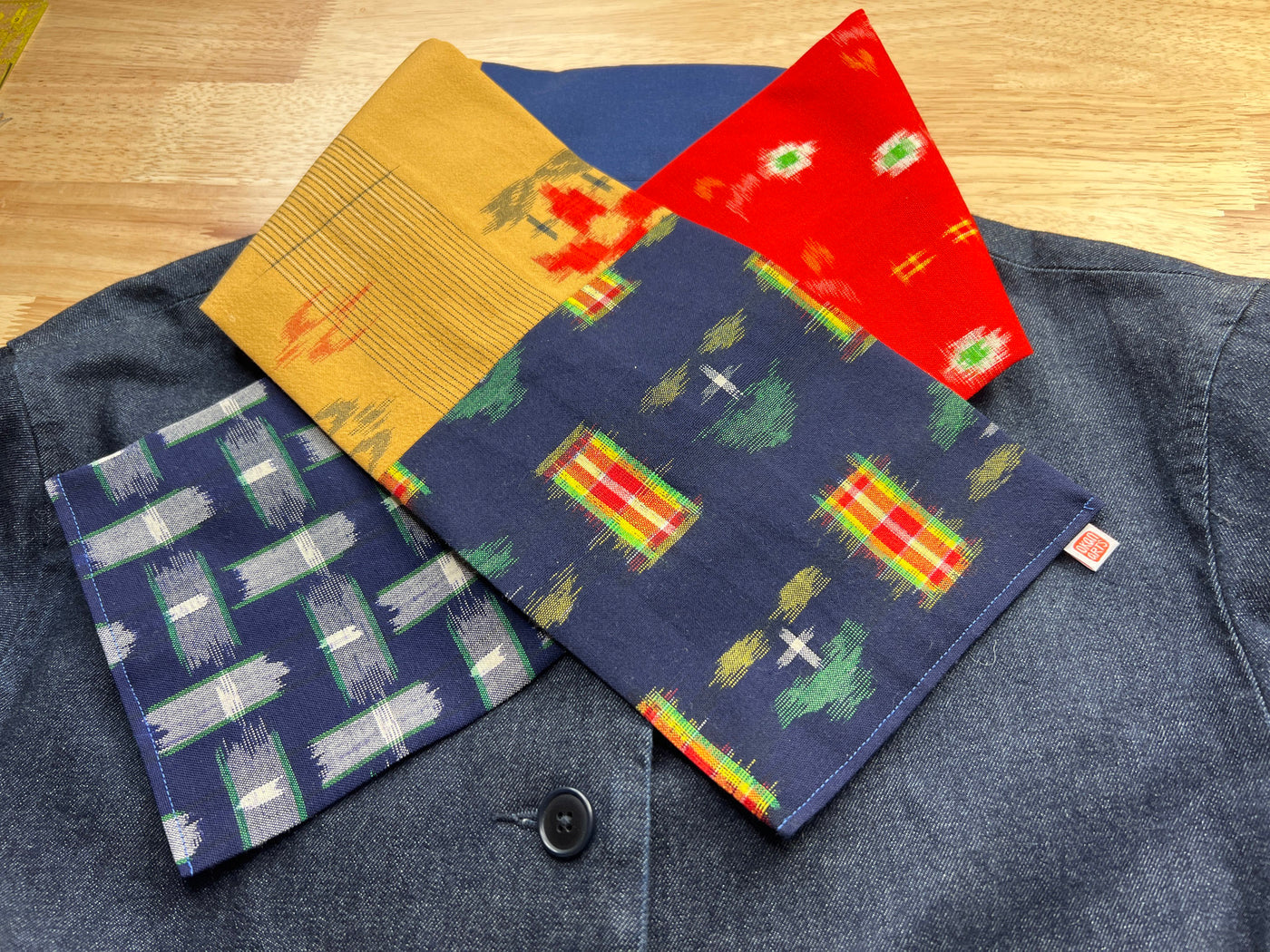 Kimono Wool Scarf by Patricia Belyea of Okan Arts