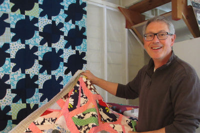 roderick kiracofe and his urban quilt barn