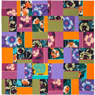 The Art of Flowers, a quilt by Patricia Belyea