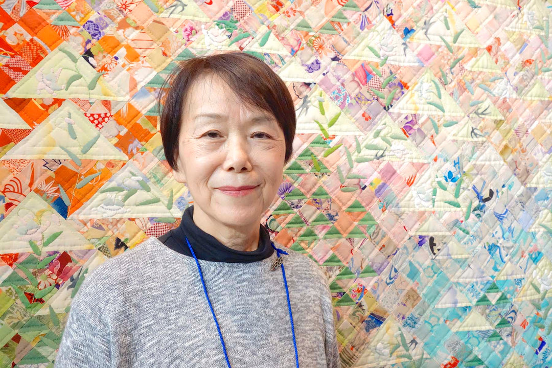 YokoSaito Past&PresentMyQuiltingLife 難有 yoko saito :: leader of taupeism – Okan Arts