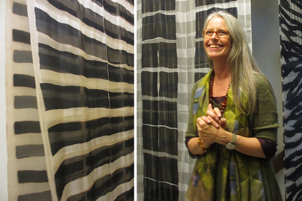 Elin Noble, textile artist and international dyeing teacher