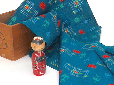 ikat kimono wool projects