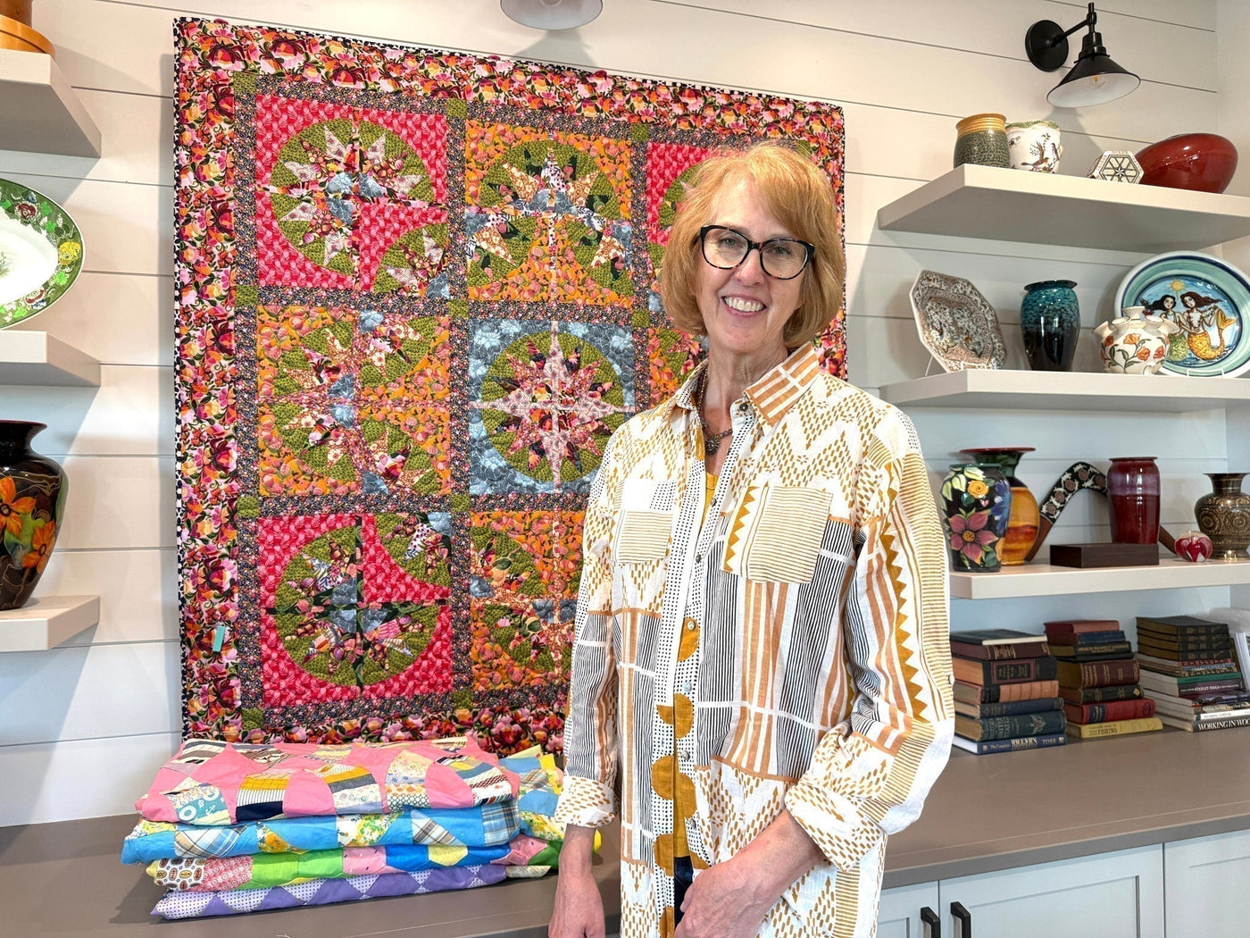 Robin Long of Robin Ruth Design at her ranch home in Ritzville WA