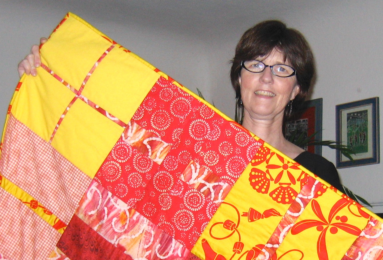 Quilt by Patricia Belyea of Okan Arts