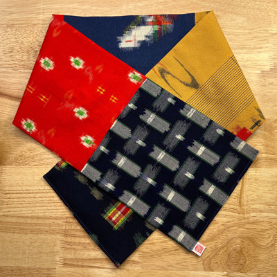 5-piece vintage kimono wool pack