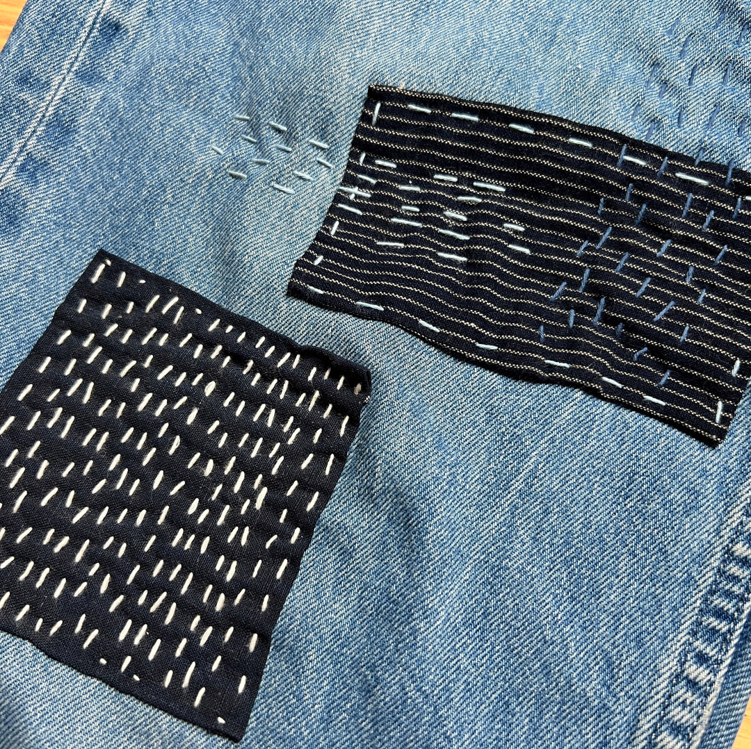 bianca's boro jeans – Okan Arts