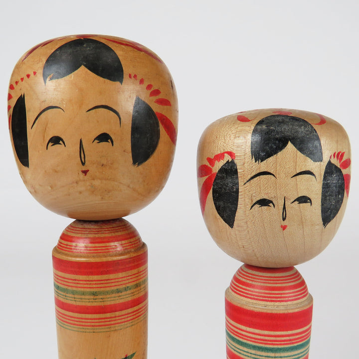 創作こけし　2点セット　KokeshiDoll 創作こけし 2点セット KokeshiDoll 創作こけし 2点セット