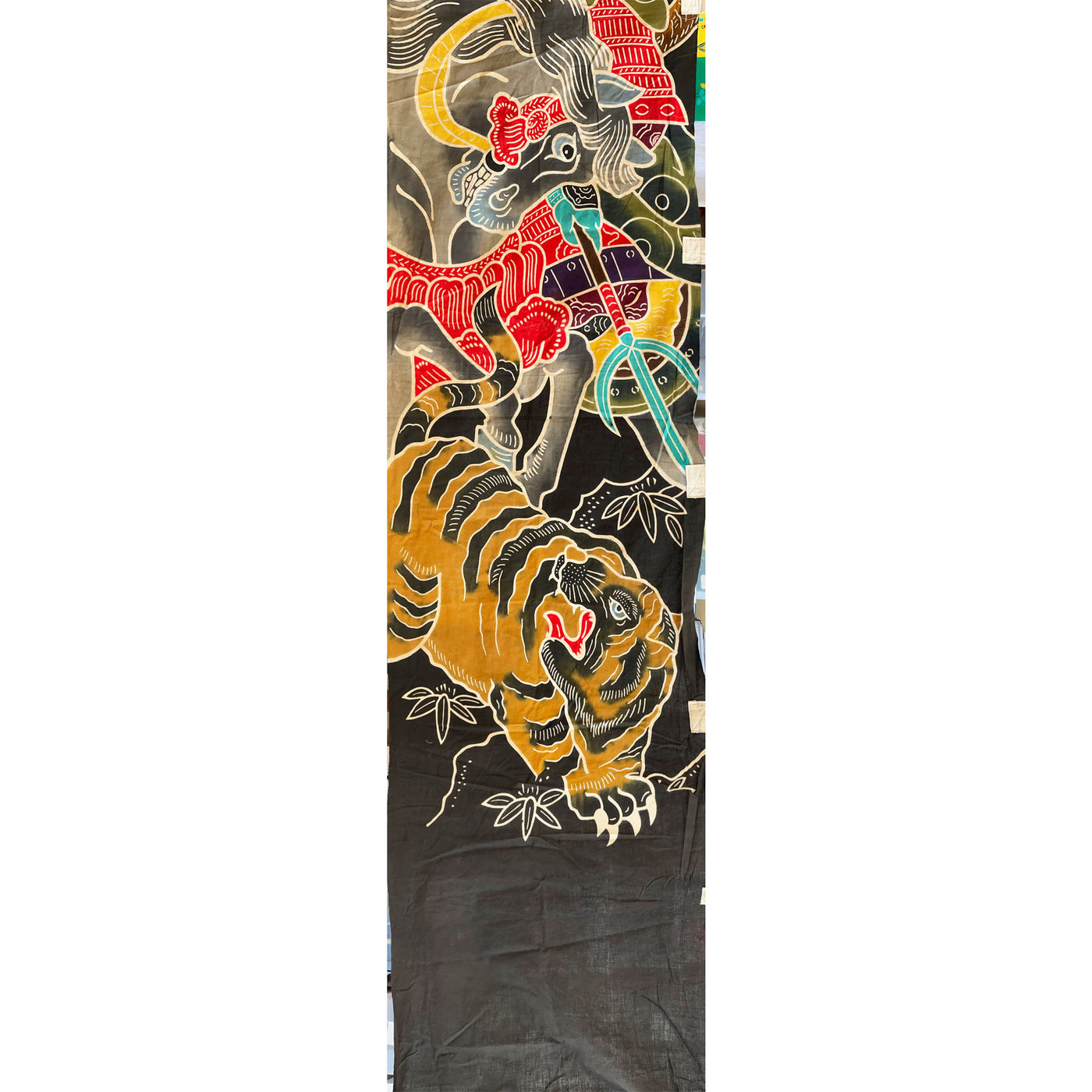 Children's Day Banner - Mountains and Tiger