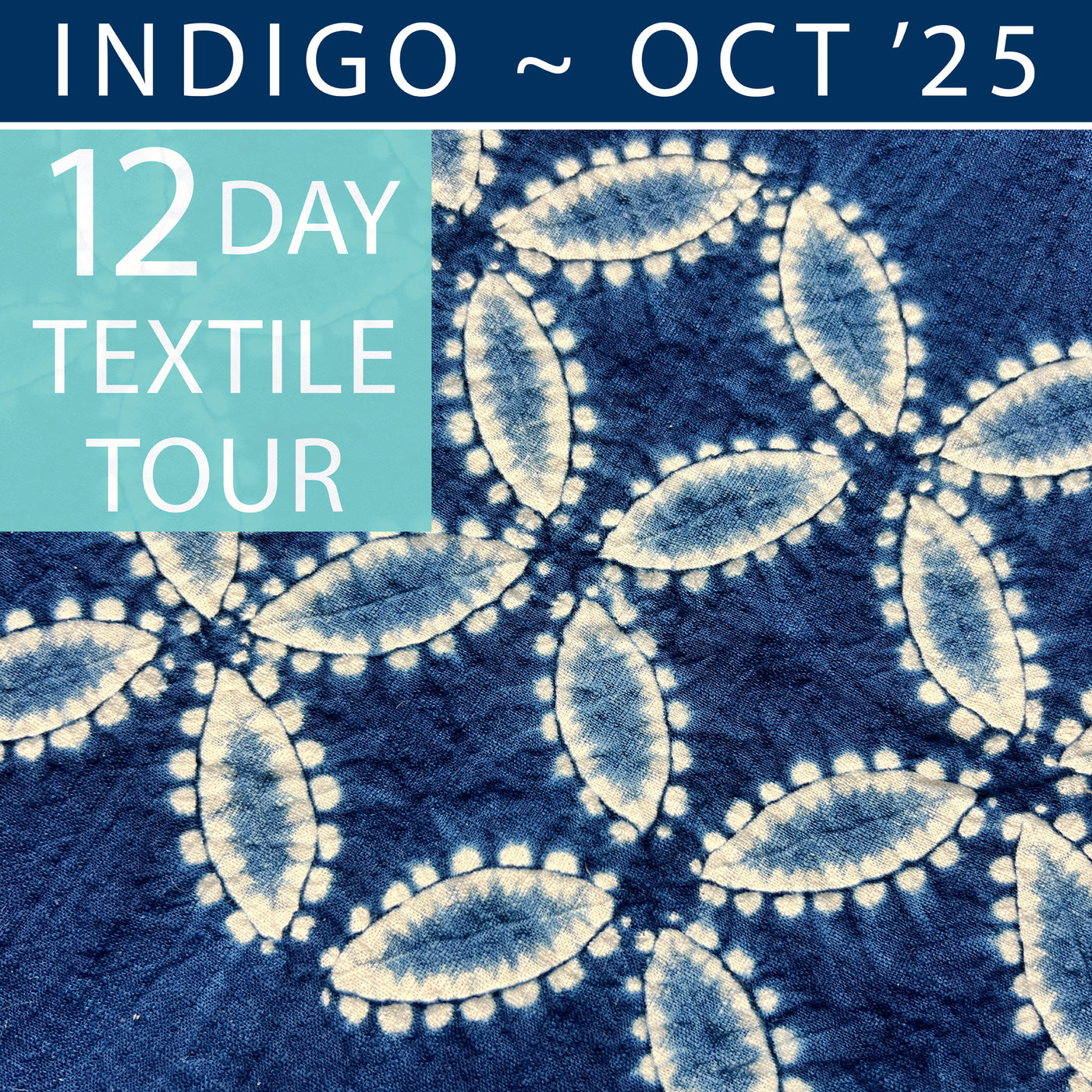 DEPOSIT | OCT 2025 Blue Japan Indigo Tour