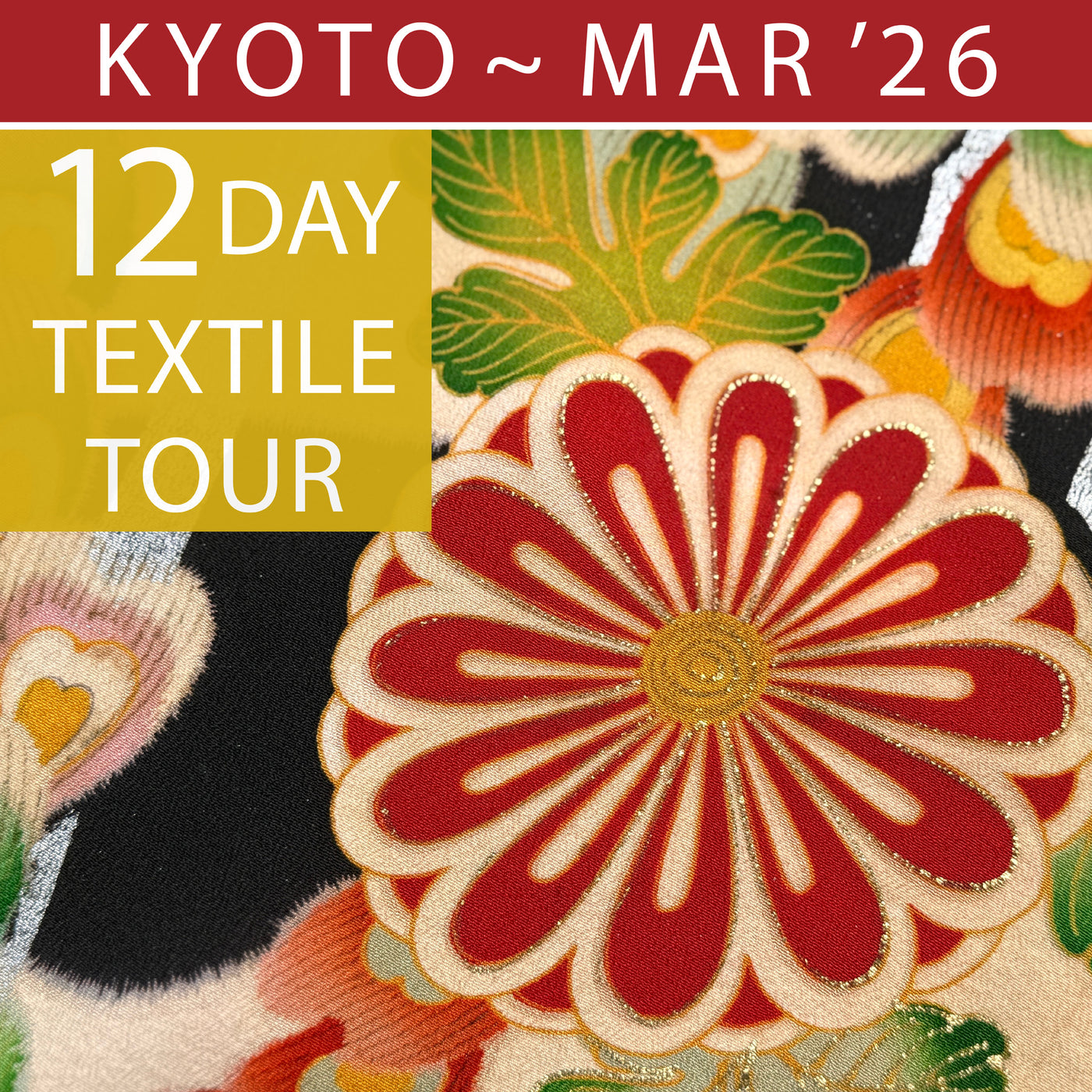 DEPOSIT | MAR 2026 Kyoto Textile Adventure