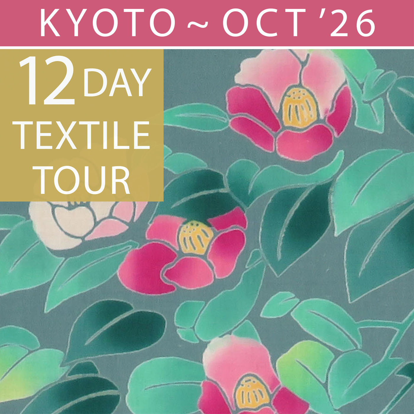 DEPOSIT | OCT 2026 Kyoto Textile Adventure