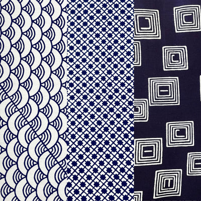Waves and Squares | 3 Yard Pack
