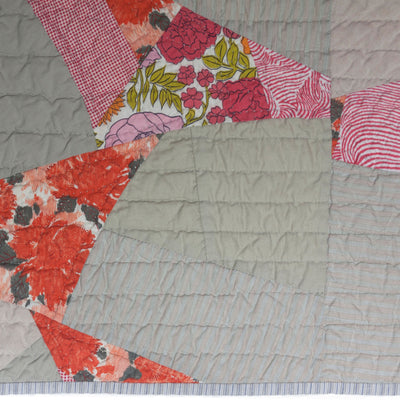 Detail of Pretty, a quilt by Sarah Nishiura