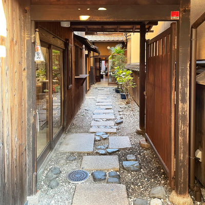 Path to dye workshop